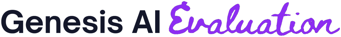 Genesis AI Evaluation
